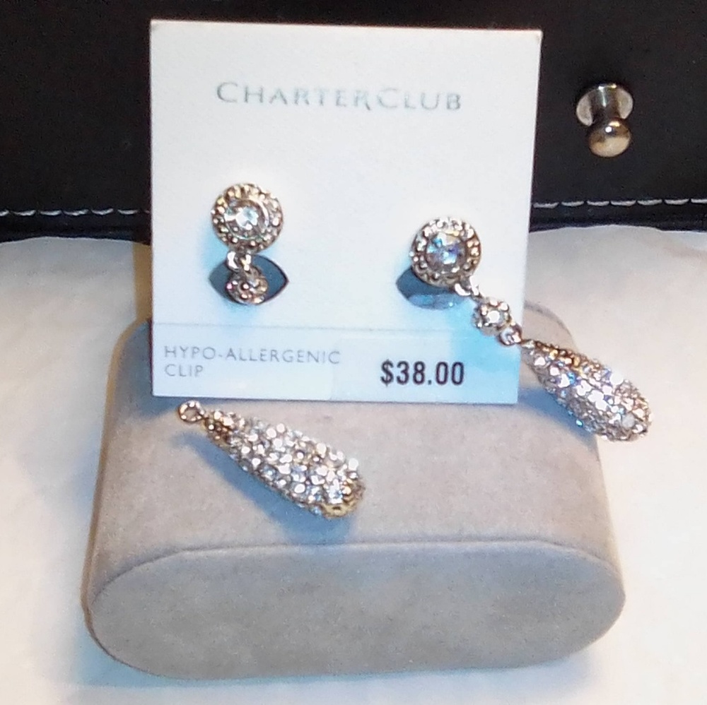 Clip on earrings